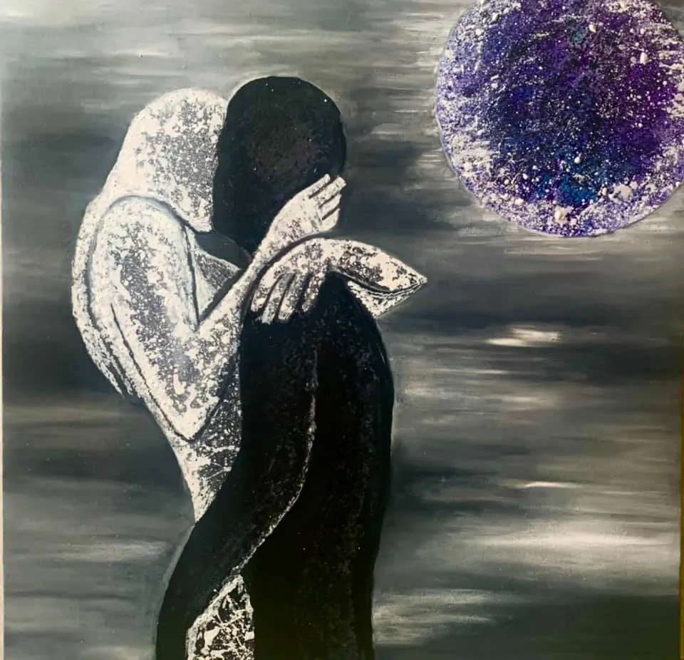 modern home at night